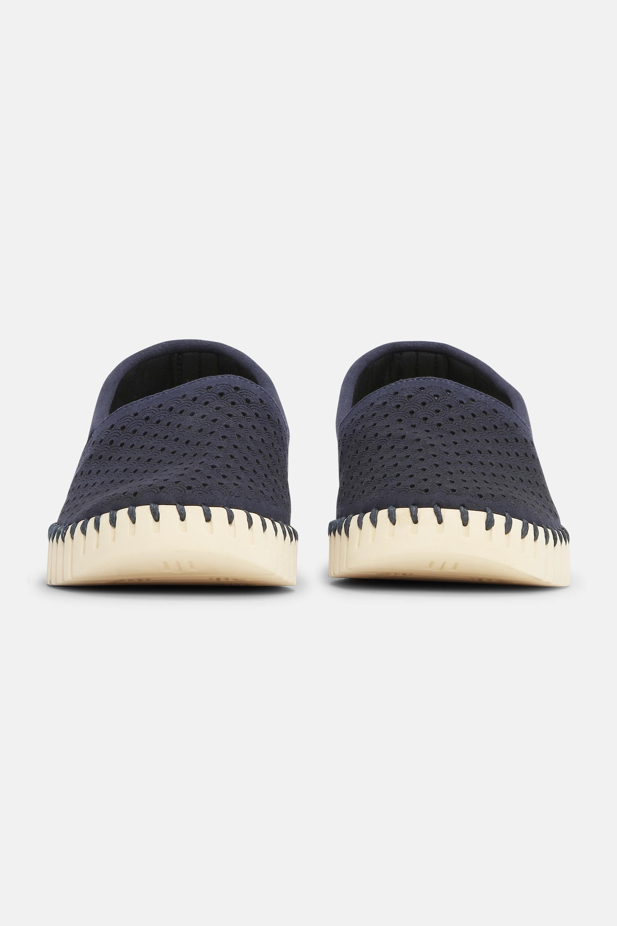 Tulip Espadrille - Dark Indigo Pearled Ivory